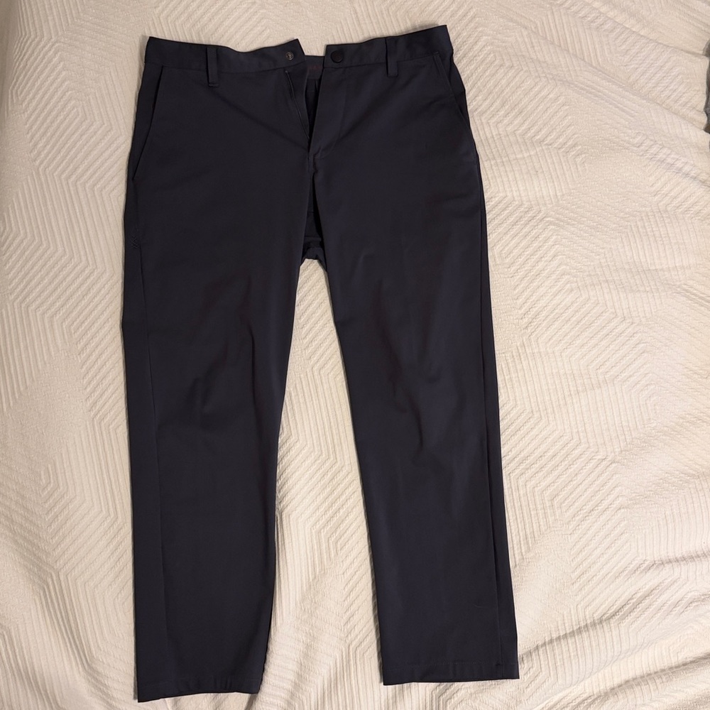 RHONE Men's Slate Grey Commuter Pant / Chinos - Slim Fit